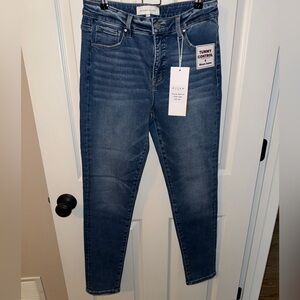 Risen Women's Tummy Control Denim Skinny Jeans